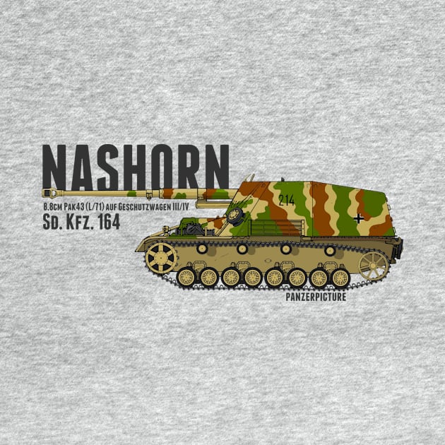 Nashorn Tank Destroyer by Panzerpicture